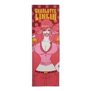 One Piece Charlotte Linlin Graphic Long Towel Pink